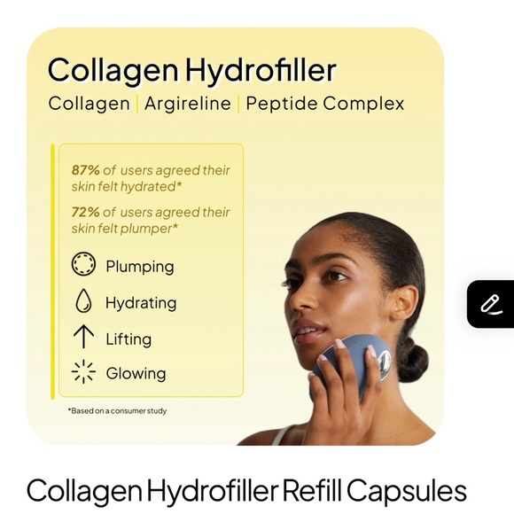 Droplette in Mixed Berry+30 Collagen HydroFiller serum capsules. - Picture 5 of 5